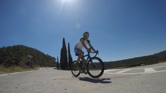 Dani Nafría cobreix en bici Valldoreix-Andorra en 10 hores