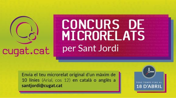 Més de 100 originals al Concurs de Microrelats de Cugat.cat de Sant Jordi