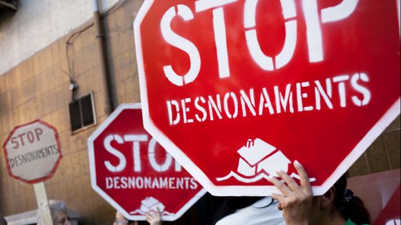 La PAH porta la seva denúncia avui a la plaça de Sant Pere