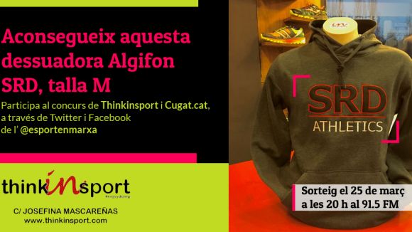 Thinkinsport i 'Esport en Marxa' sortegen aquest març una dessuadora Algifon SDR