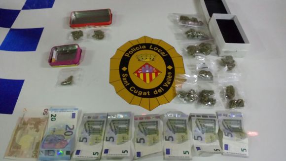 Detingut un home per un presumpte delicte contra la salut pública lligat la distribució de marihuana