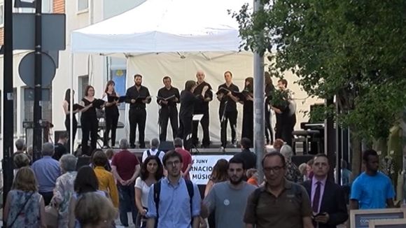 Sant Cugat mostra el seu potencial en el Dia Internacional de la Música