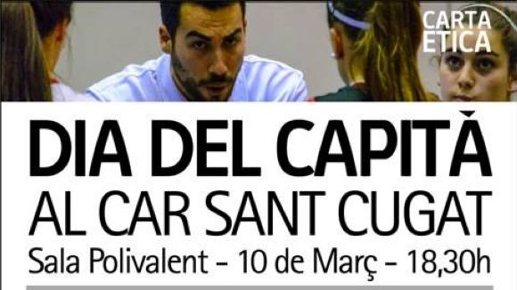 SantCugatCreix ofereix avui el 1r Dia del Capità al CAR