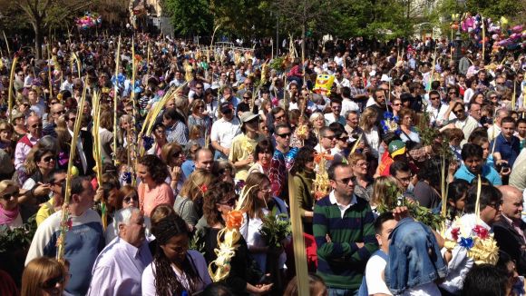 La plaça d'Octavià i el Centre Borja acullen diumenge benediccions de rams