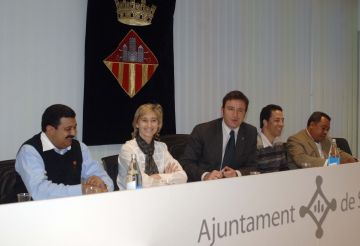 Una delegació dominicana visita l'Ajuntament