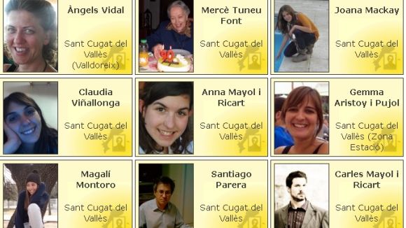 Alt: 'Dóna la cara per la Independència' s'instal·la a la plaça dels Quatre Cantons