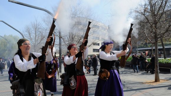 Sant Cugat engrandeix la 9a Trobada de Dones Trabucaires de Catalunya