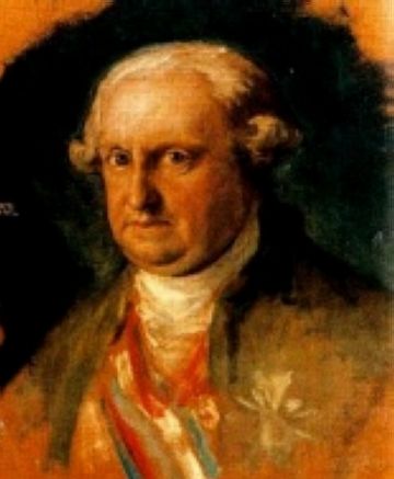 1814: Besamans a l'oncle del rei