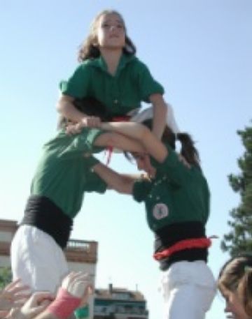 2004:  Actuació memorable dels Castellers de Sant Cugat