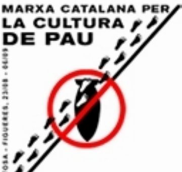 2003: Diversos santcugatencs participen a la primera Marxa Catalana per la Pau