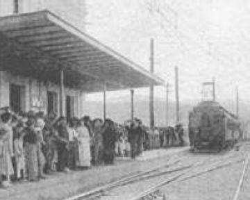 1917: Arriba a Sant Cugat el primer tren