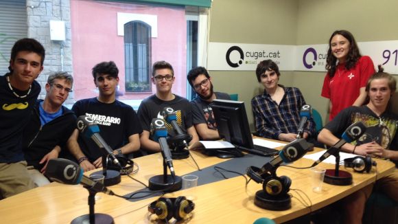 Els membres del grup La Gossa d'Era, protagonistes de l'espai 'El Núvol'