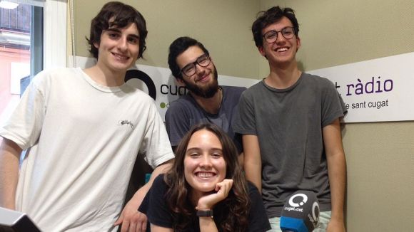 L'equip d''El Núvol' conversa amb la jove promesa del cinema Jaume Claret