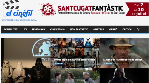 Neix a Sant Cugat El Cinèfil, una web del món del cinema