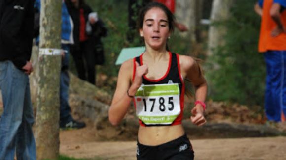 Elena Verdera obté una 5a posició a l'Estatal de cros amb Catalunya