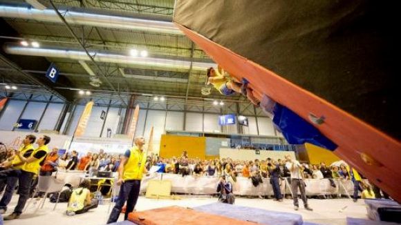 Berta Martín guanya la Copa d'Espanya de Búlder amb molta autoritat