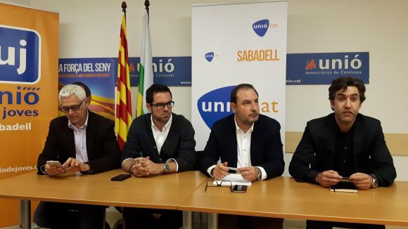 Xavier Tizón, nou president d'UDC al Vallès Occidental amb Xavier Cortés com a conseller nacional