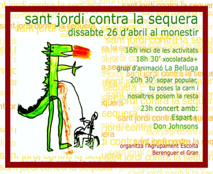 El cau de Sant Cugat porta Espart i Don Johnsons als jardins del Monestir