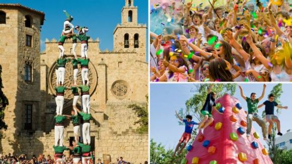 Els Castellers, DesPlaça Jove i l'OMET presenten al magazín el seu programa per a Festa Major