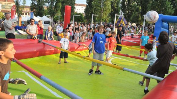 L'Esport al Carrer potencia aquesta tarda el duatló i l'hípica al parc de Can Vernet
