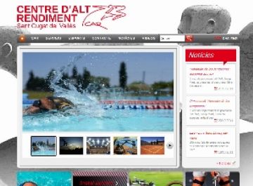 El Centre d'Alt Rendiment estrena web