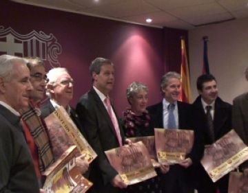 La Penya F.C.Barcelona Mil·leni commemora el triplet