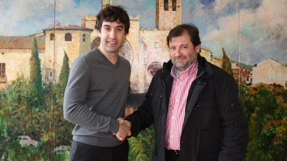 El president de la Coordinadora mostra al regidor d'Esports noves formes d'actuació