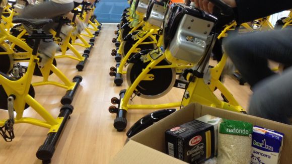 L'Eurofitnes s'ha sumat a la Setmana contra la Pobresa fent esport