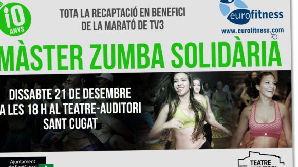 L'Eurofitness i el Teatre-Auditori conviden a participar en una classe de zumba