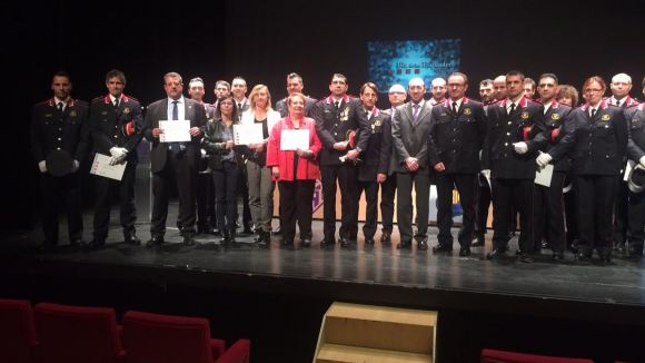 Els Mossos premien el servei d'Atenció a la Dona de l'Ajuntament