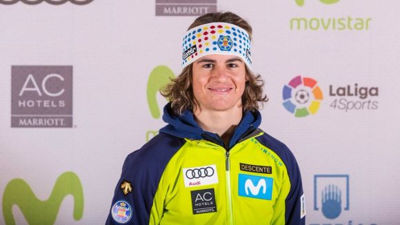 L'esquiador Albert Ortega vol competir d'aquí a dos anys a la Copa del Món