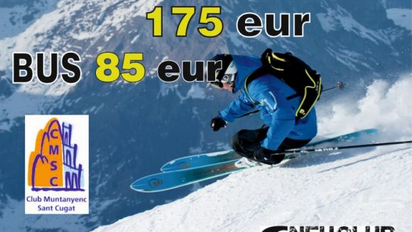 La tradicional esquiada als Alps Francesos del Muntanyenc, per la Puríssima