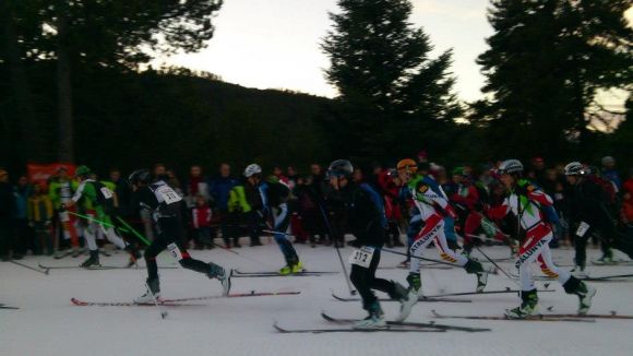 Sergi Lambea finalitza setè al Campionat d'Espanya d'Esquí de Muntanya