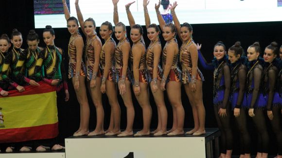 L'equip júnior del Gimàstica Sant Cugat, campió de l'open Països Mediterranis