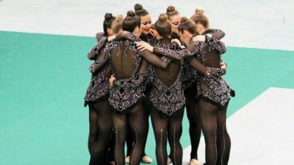 L'equip júnior del Rítmica i Estètica Sant Cugat finalitza subcampió estatal a Igualada