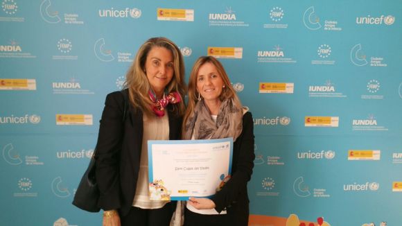 Sant Cugat renova l'acreditació com a Ciutat Amiga de la Infància