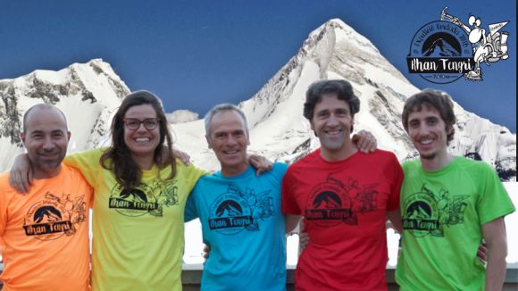 Dos santcugatencs provaran d'ascendir aquest estiu el Khan Tengri, de 7.010 metres