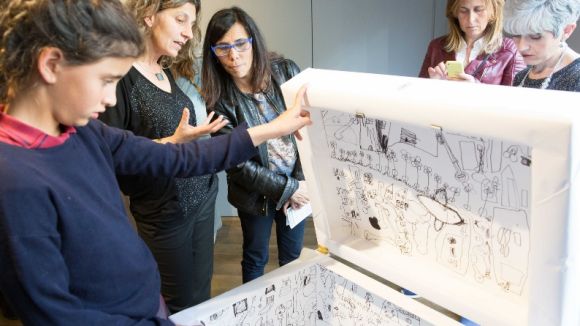 Els infants fan sentir la seva veu a través de l'art a l'exposició 'Emocionar-te'