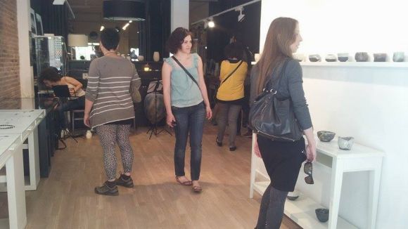 L'artista santcugatenca Laura Jener, de la galeria Dterra, dissenyadora del 42è anell Xirgu