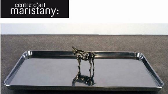 Carles Taché ofereix una visita a la seva exposició al Centre d'Art Maristany per als més joves