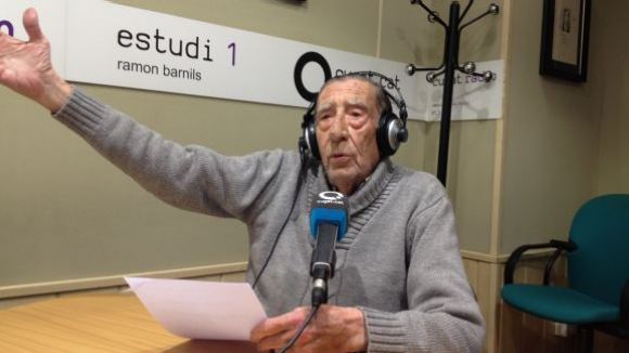 La ràdio, el teatre i les entitats recorden la figura de Joan Fàbregas