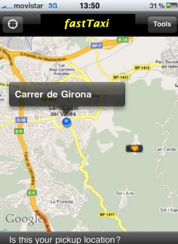 José Luis Pérez: 'El FastTaxi és un aplicatiu que permet trobar els taxis disponibles més propers'