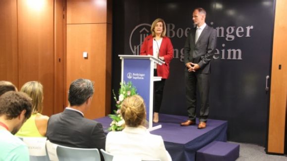 Báñez agraeix a Boehringer la seva contribució en el creixement de l'economia