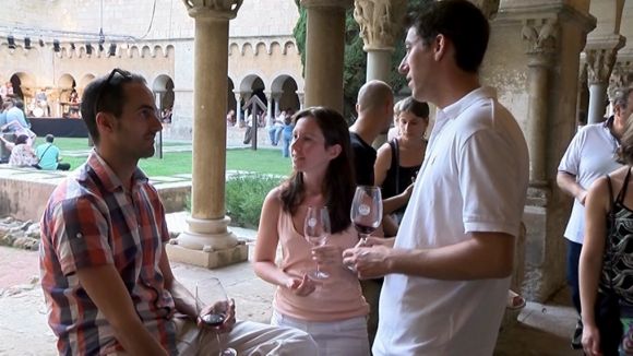 El Claustre del Monestir acull al vespre el Tast de Vins amb Ritme de Vins Noè