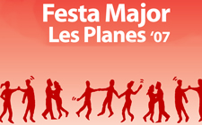 Alt: Satisfacció pels primers dies de la Festa Major de les Planes