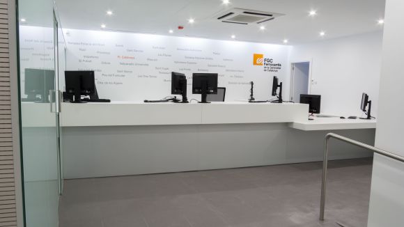 FGC trasllada el Centre d'Atenció al Client de l'estació de plaça Catalunya