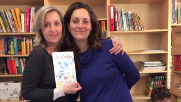 Dues treballadores de l'escola Turó de Can Mates publiquen el llibre 'La fiesta de la espuma'