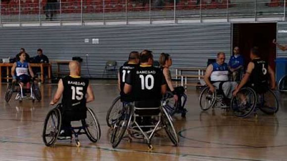 L'Hospitalet i Granollers disputen la final de la Lliga Catalana de bàsquet en cadira de rodes a Sant Cugat