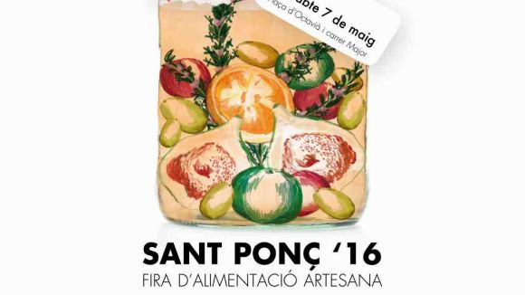 La Fira d'Alimentació de Sant Ponç, protagonista del matí de dissabte a la plaça d'Octavià