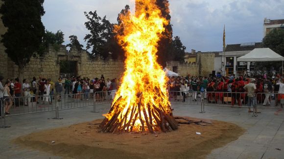 La Flama del Canigó arriba un any més a Sant Cugat
